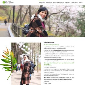 Theme WordPress khóa học sức khỏe