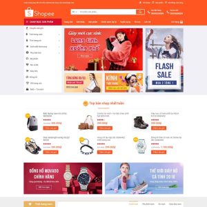 Theme WordPress Shop thời trang, quần áo