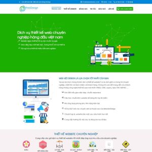 Theme WordPress công ty thiết kế website
