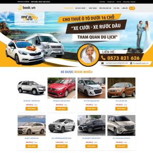 Theme wordpress dịch vụ thuê xe du lịch